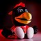Bleacher Creatures Chicago Blackhawks Tommyhawk 8&#x22; Kuricha Mascot Sitting Plush